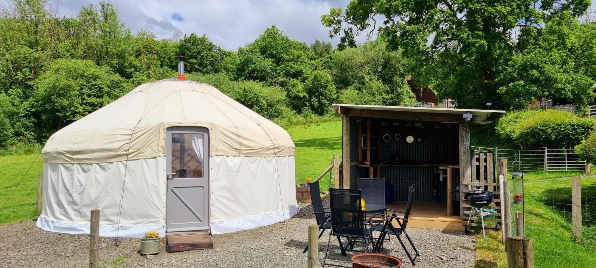 辛霍迪 Bronfelen Yurt酒店 外观 照片